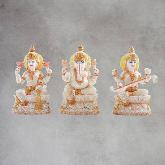 white-marble-dust-painting-laxmi-ganesh-saraswati-by-satgurus