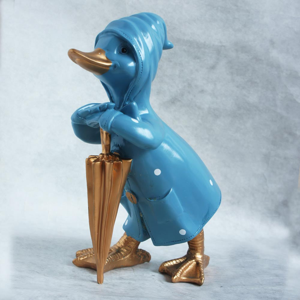 Single Umbrella Duck Blue By Satgurus