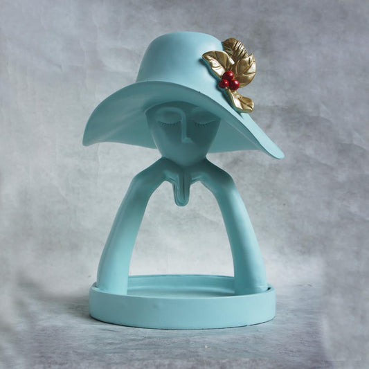 Cap Thinking Lady By satgurus