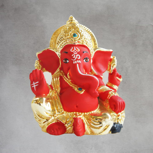 small-red-mukut-ganesha-by-satgurus