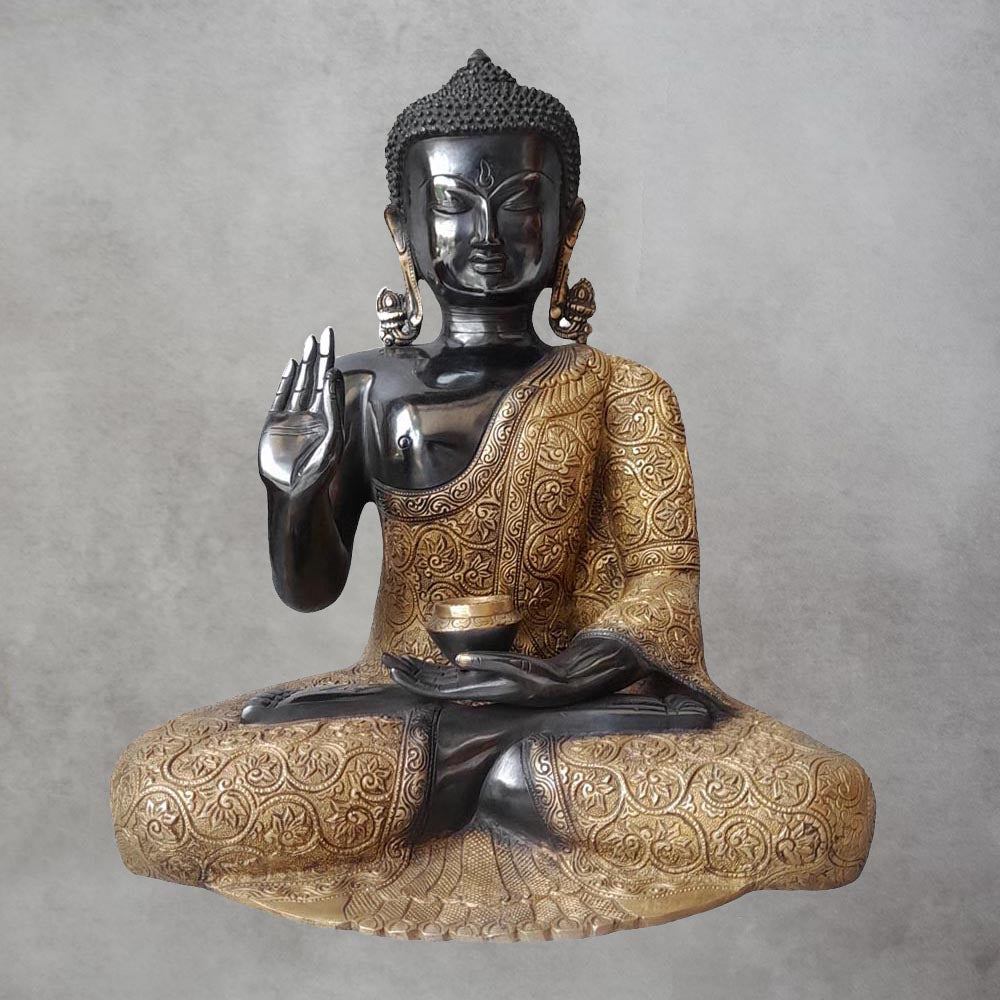 Brass Buddha By Satgurus
