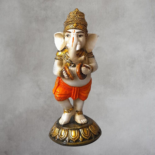 Musical Ganesha Standing / Manjira By Satgurus