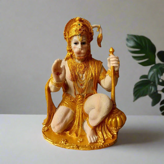 Blessing Hanuman Gold SP22 by Satgurus