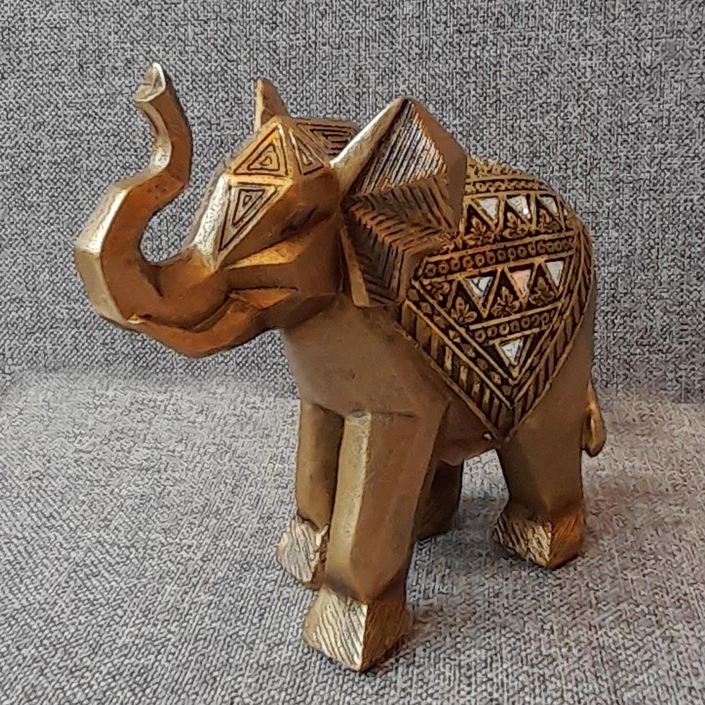Elephant Gold Mirror series Medium by Satgurus