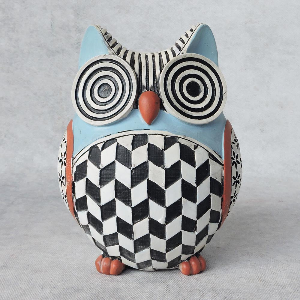 Owl With Circular Eye - A by Satgurus