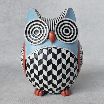 Owl With Circular Eye - B by Satgurus