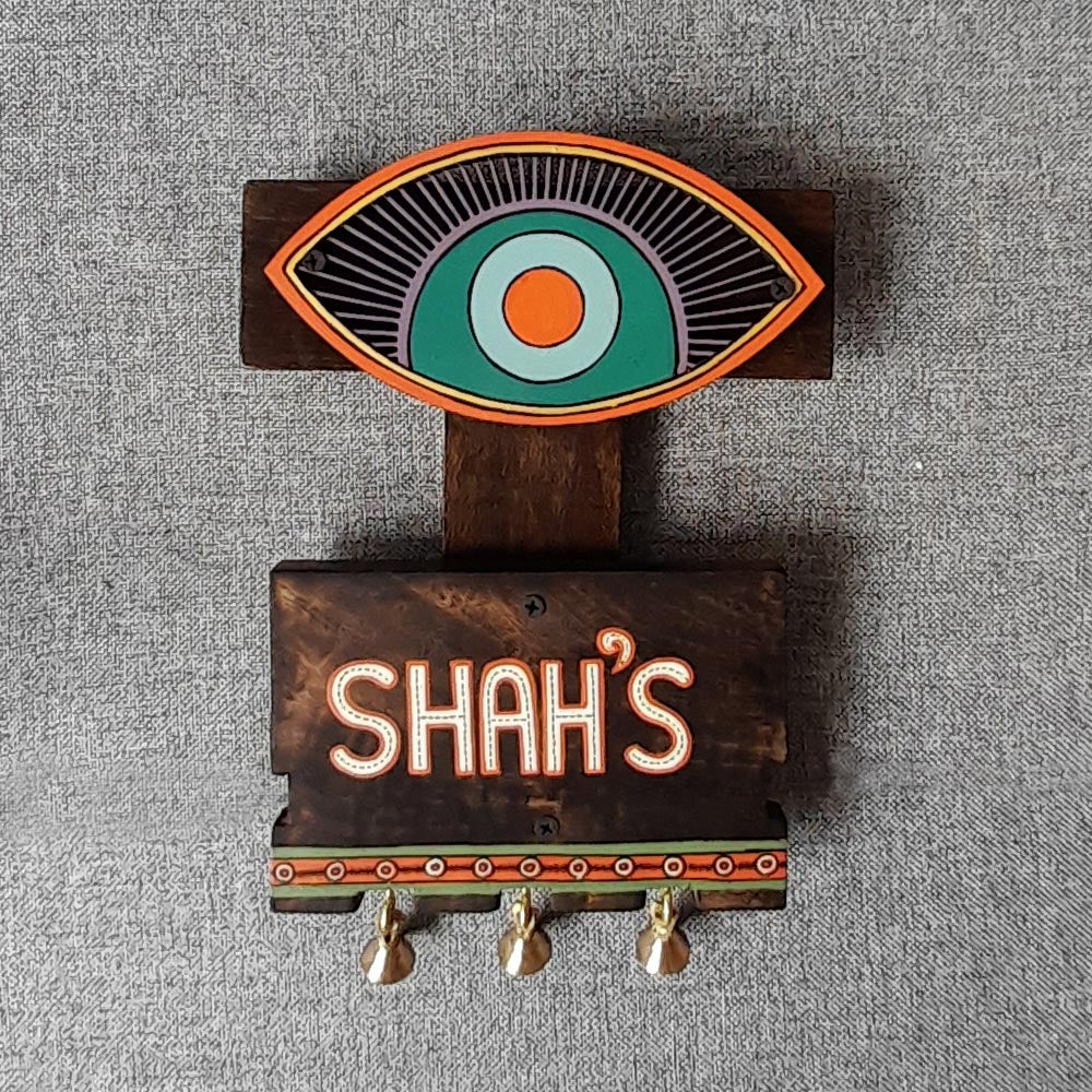 Customizable Handcrafted Name Board by Satgurus