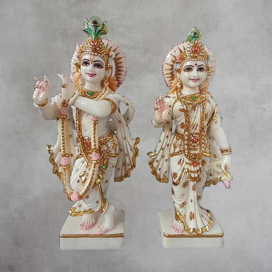 Marble Radha Krishna by Satgurus