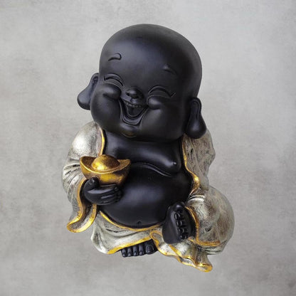 Monk Black With Gold Line On It - A by Satgurus