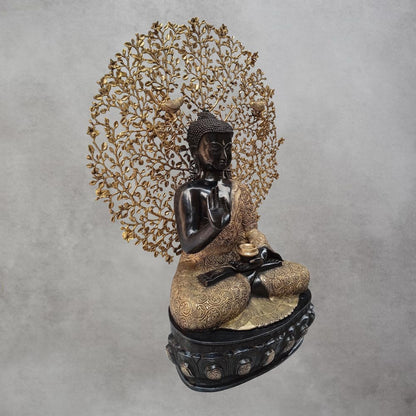 Buddha Sitting Under Tree by Satgurus