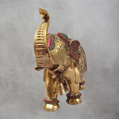 Elephant With Bell by Satgurus