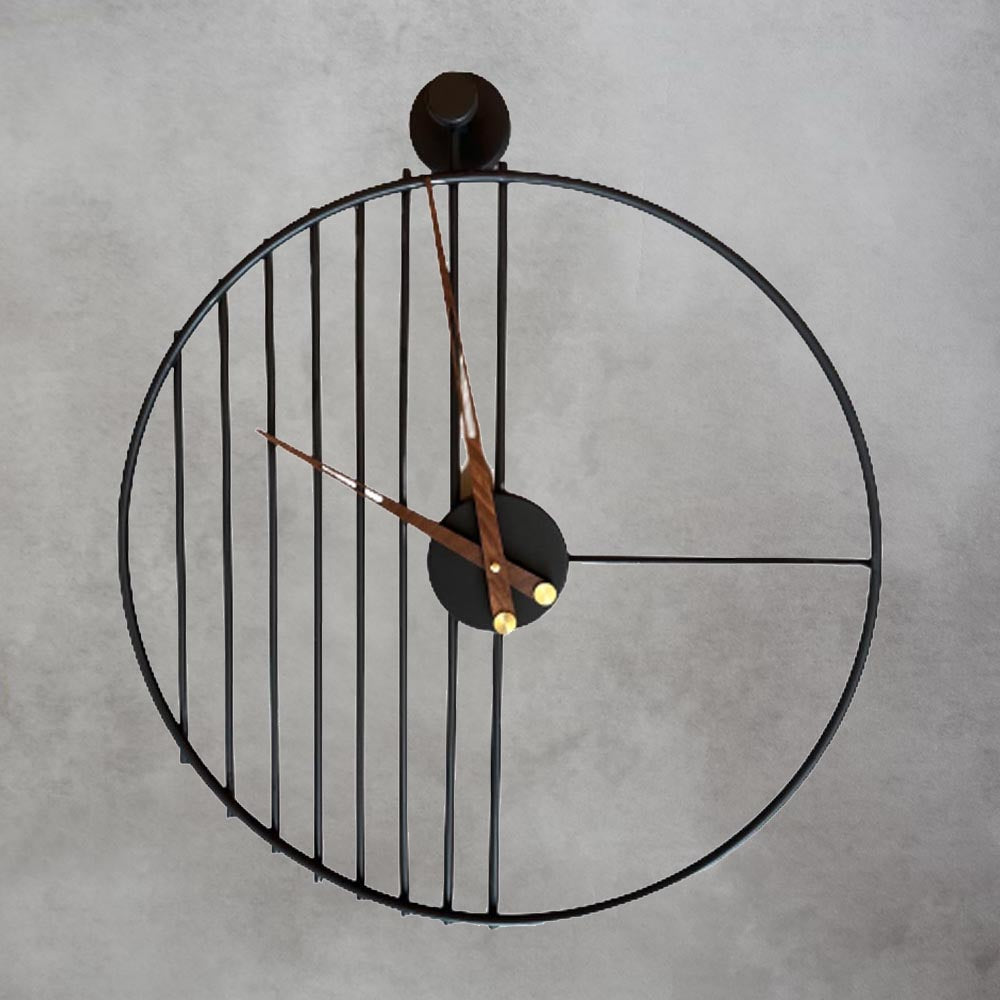 Half Line Design Clock by Satgurus