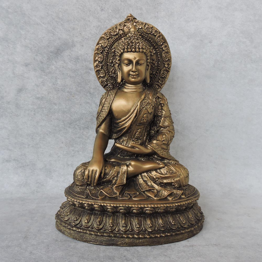 Buddha With Arch Sitting by Satgurus