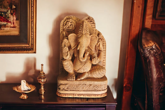 Ganesha Stone Finish by Satgurus