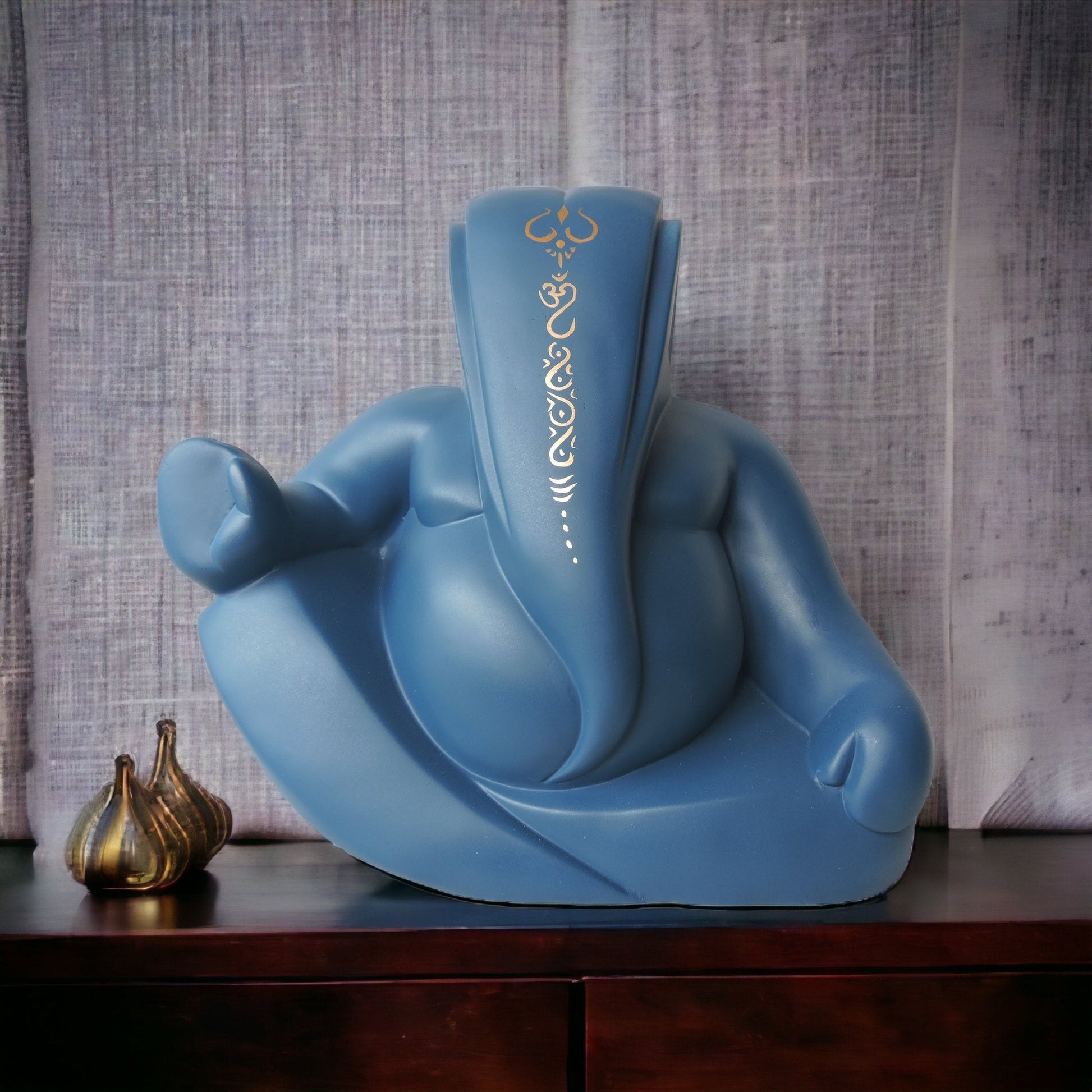 Blessing Ganesha / Blue by Satgurus