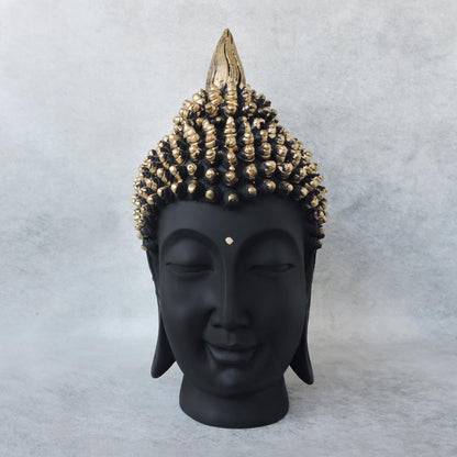 Buddha Head / Black by Satgurus