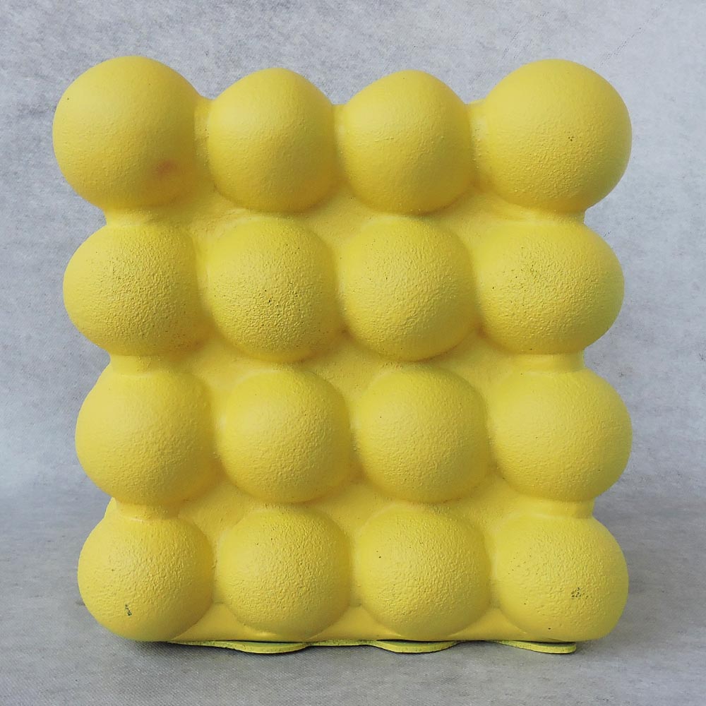 Bubble Cube / Yellow by Satgurus