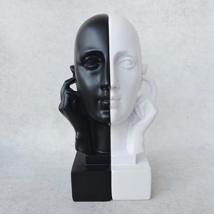 Hear No Evil Face Bookend by Satgurus