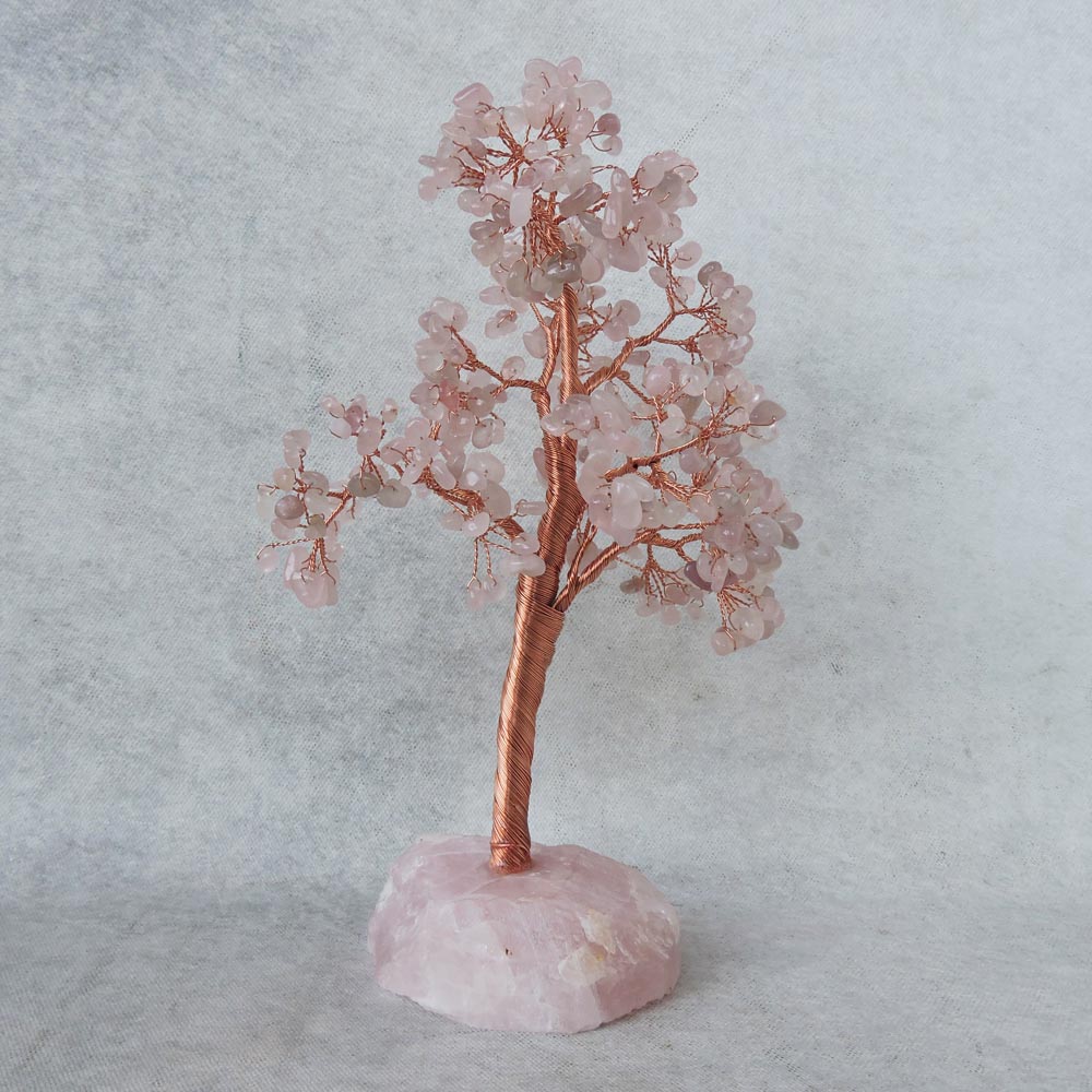 Rose Quartz Tree  by Satgurus